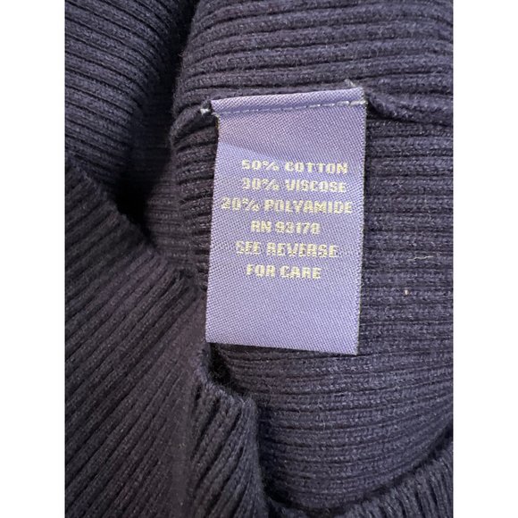 Vivienne Tam Dresses Purple Indigo Knit Shawl Sweater Dress - Picture 7 of 9